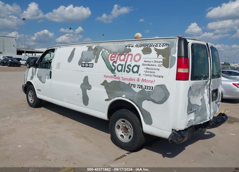 2006 CHEVROLET EXPRESS WORK VAN VIN: 1GCGG29V961227002
