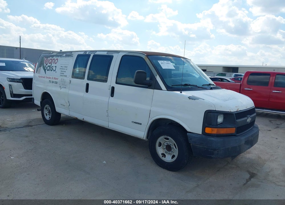 2006 CHEVROLET EXPRESS WORK VAN VIN: 1GCGG29V961227002