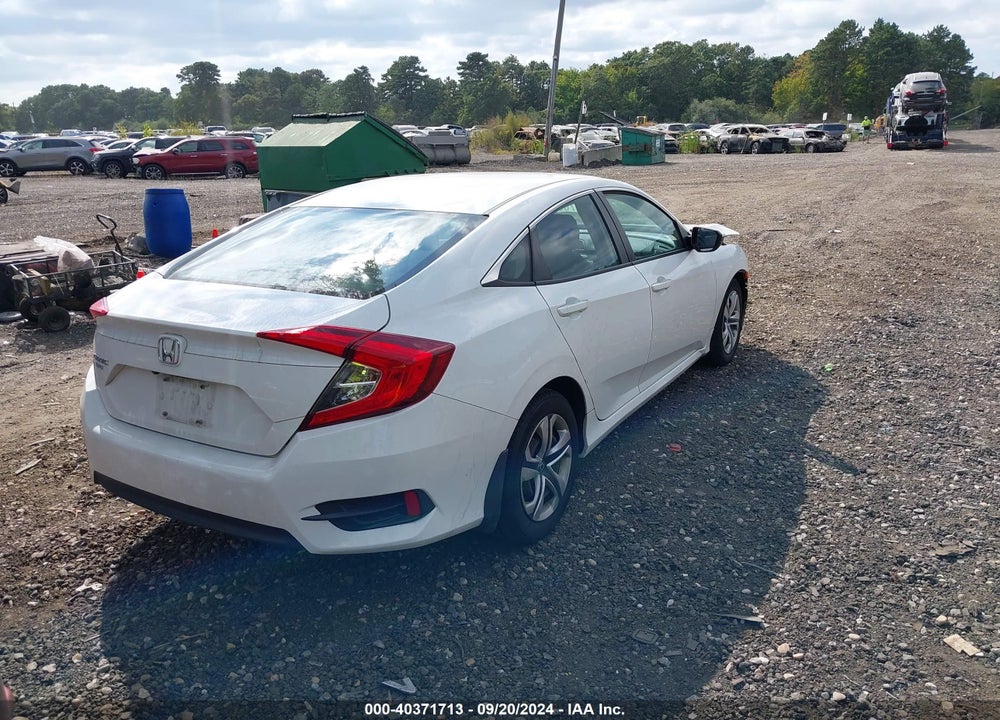 2016 HONDA CIVIC VIN: 2HGFC2F58GH532376