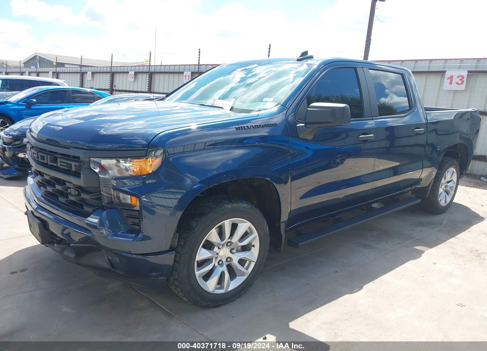 2022 CHEVROLET SILVERADO 1500 2WD SHORT BED CUSTOM VIN: 3GCPABEK9NG596360