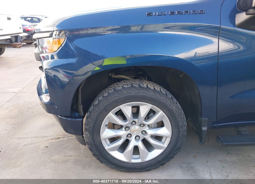 2022 CHEVROLET SILVERADO 1500 2WD SHORT BED CUSTOM VIN: 3GCPABEK9NG596360