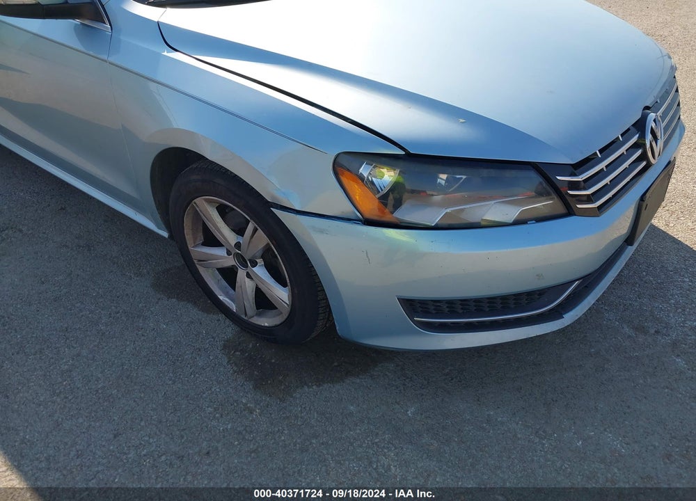 2013 VOLKSWAGEN PASSAT 2.0L TDI SE VIN: 1VWBN7A36DC007368
