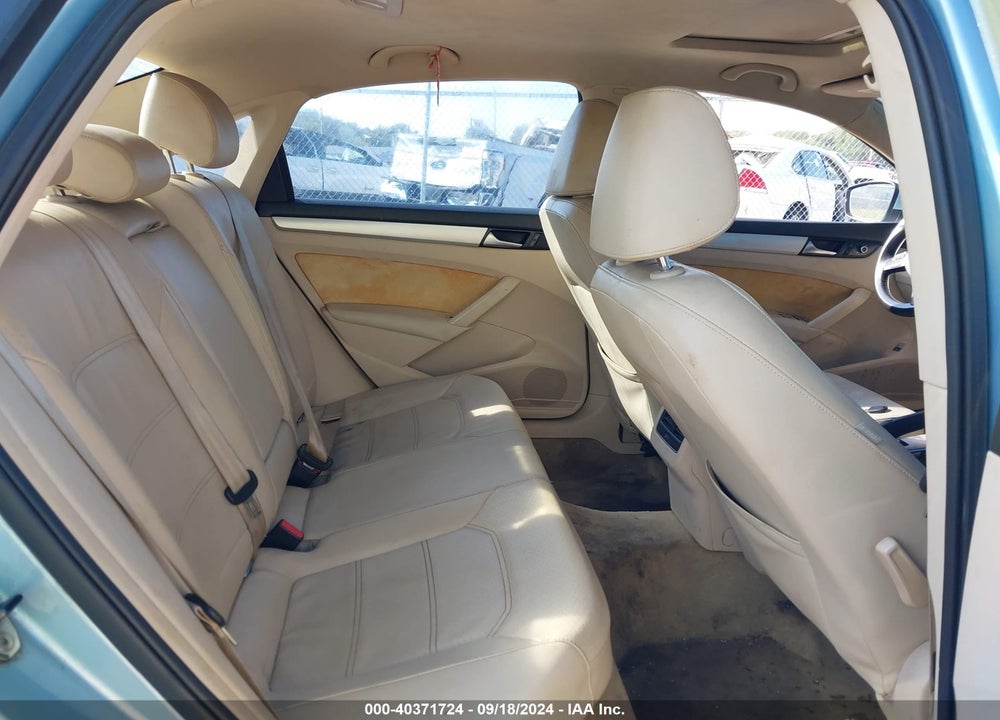 2013 VOLKSWAGEN PASSAT 2.0L TDI SE VIN: 1VWBN7A36DC007368