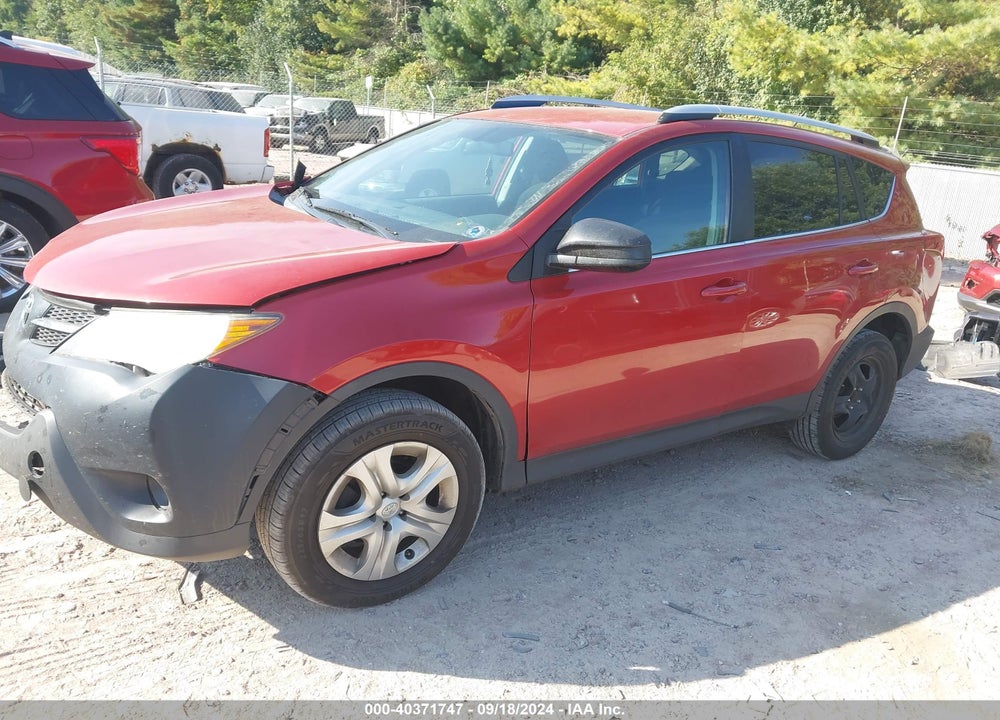 2014 TOYOTA RAV4 VIN: 2T3BFREV3EW225449