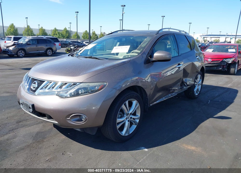 2009 NISSAN MURANO LE VIN: JN8AZ18W49W137742