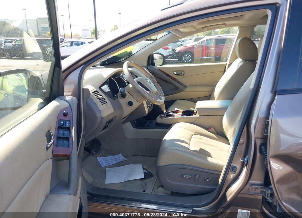 2009 NISSAN MURANO LE VIN: JN8AZ18W49W137742