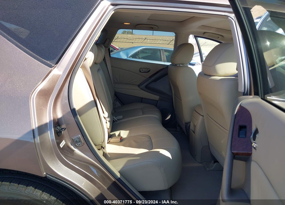 2009 NISSAN MURANO LE VIN: JN8AZ18W49W137742