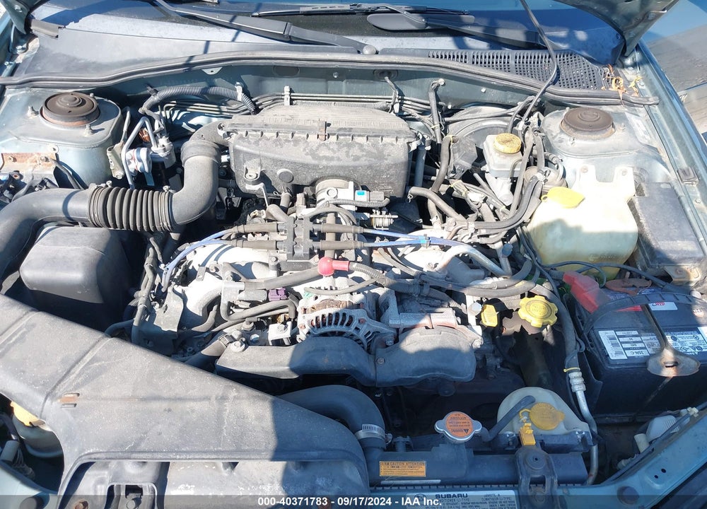 2000 SUBARU OUTBACK VIN: 4S3BH6659Y7662752