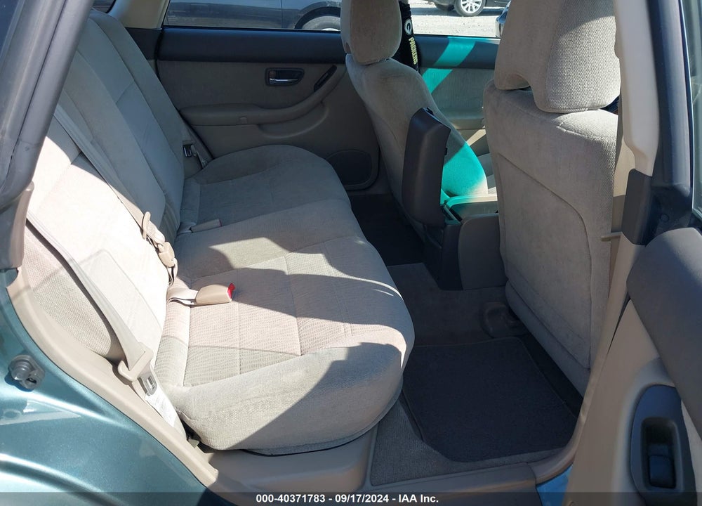 2000 SUBARU OUTBACK VIN: 4S3BH6659Y7662752