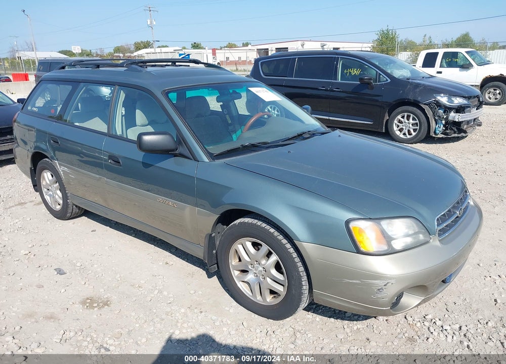 2000 SUBARU OUTBACK VIN: 4S3BH6659Y7662752