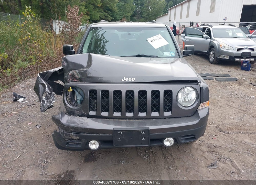 2016 JEEP PATRIOT LATITUDE VIN: 1C4NJPFBXGD749069
