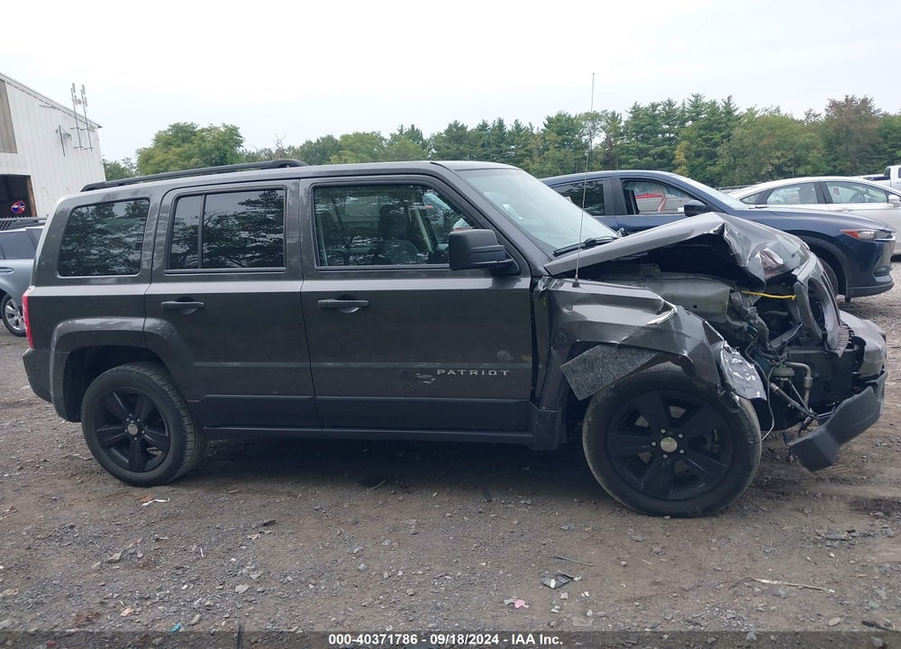 2016 JEEP PATRIOT LATITUDE VIN: 1C4NJPFBXGD749069
