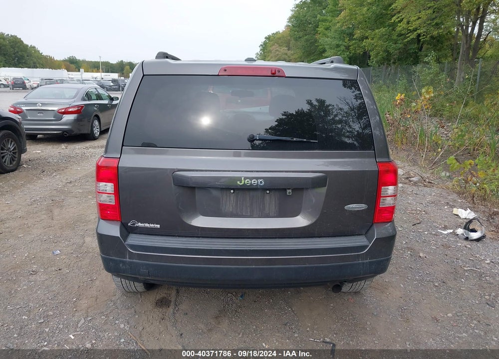 2016 JEEP PATRIOT LATITUDE VIN: 1C4NJPFBXGD749069