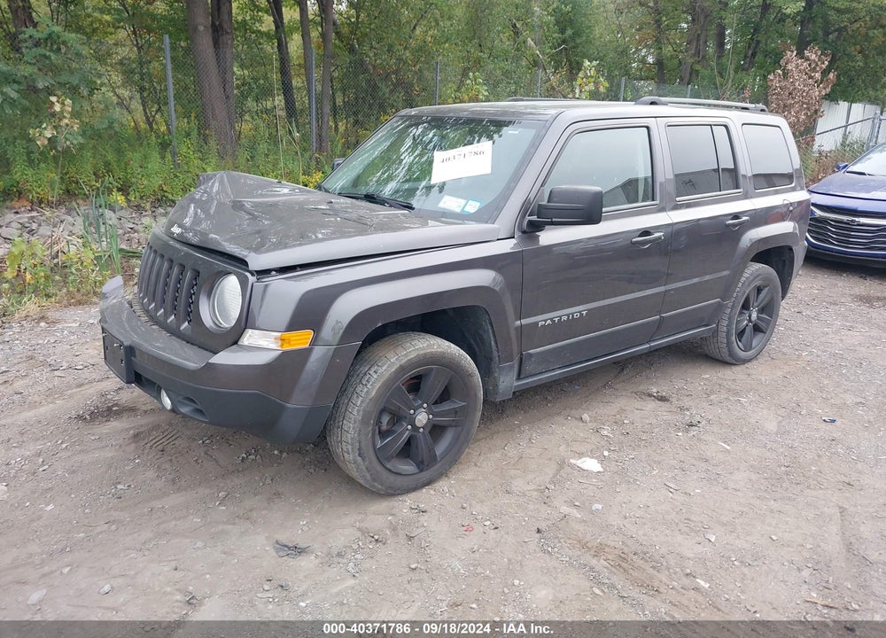 2016 JEEP PATRIOT LATITUDE VIN: 1C4NJPFBXGD749069