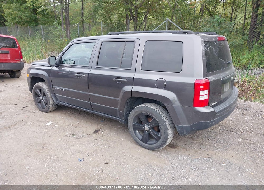 2016 JEEP PATRIOT LATITUDE VIN: 1C4NJPFBXGD749069