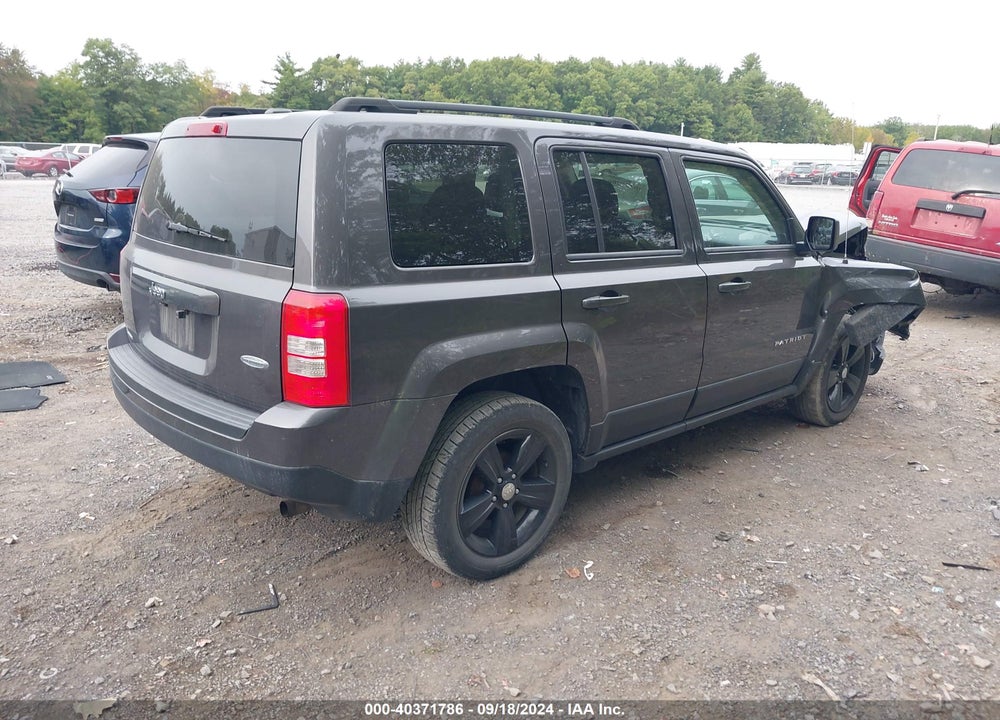 2016 JEEP PATRIOT LATITUDE VIN: 1C4NJPFBXGD749069
