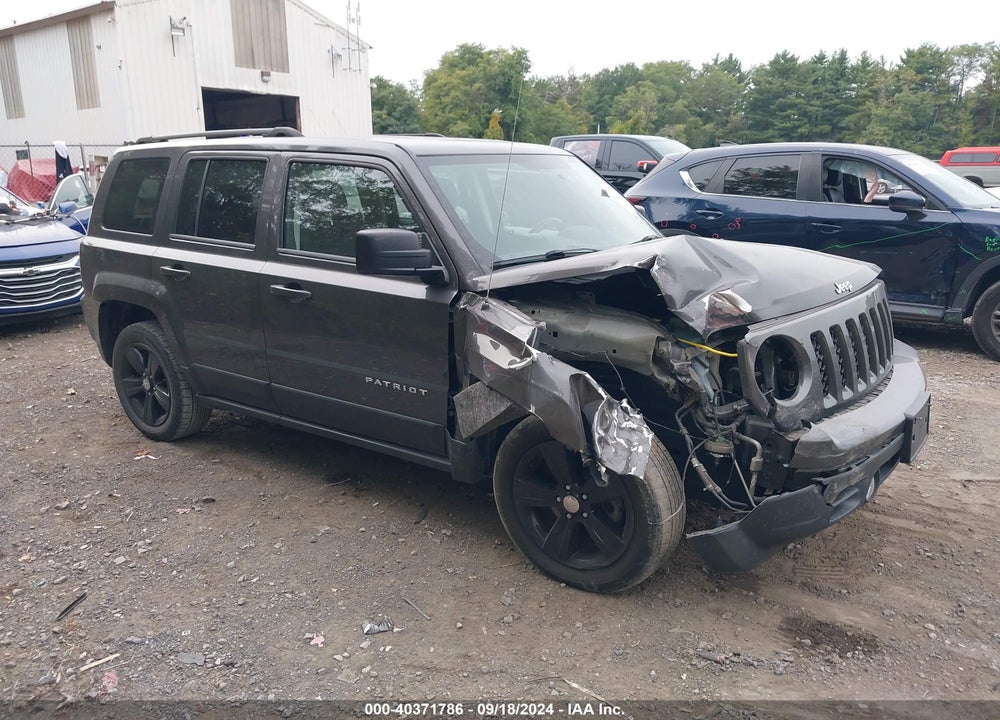 2016 JEEP PATRIOT LATITUDE VIN: 1C4NJPFBXGD749069