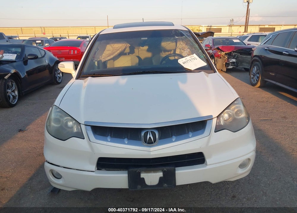 2007 ACURA RDX VIN: 5J8TB18587A009919
