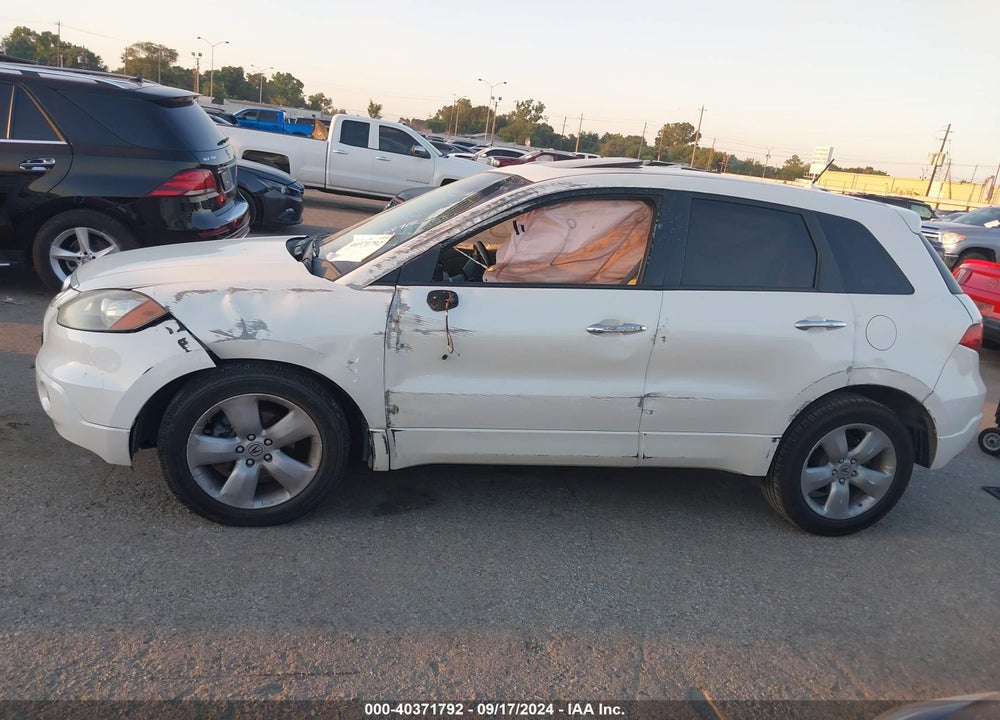 2007 ACURA RDX VIN: 5J8TB18587A009919