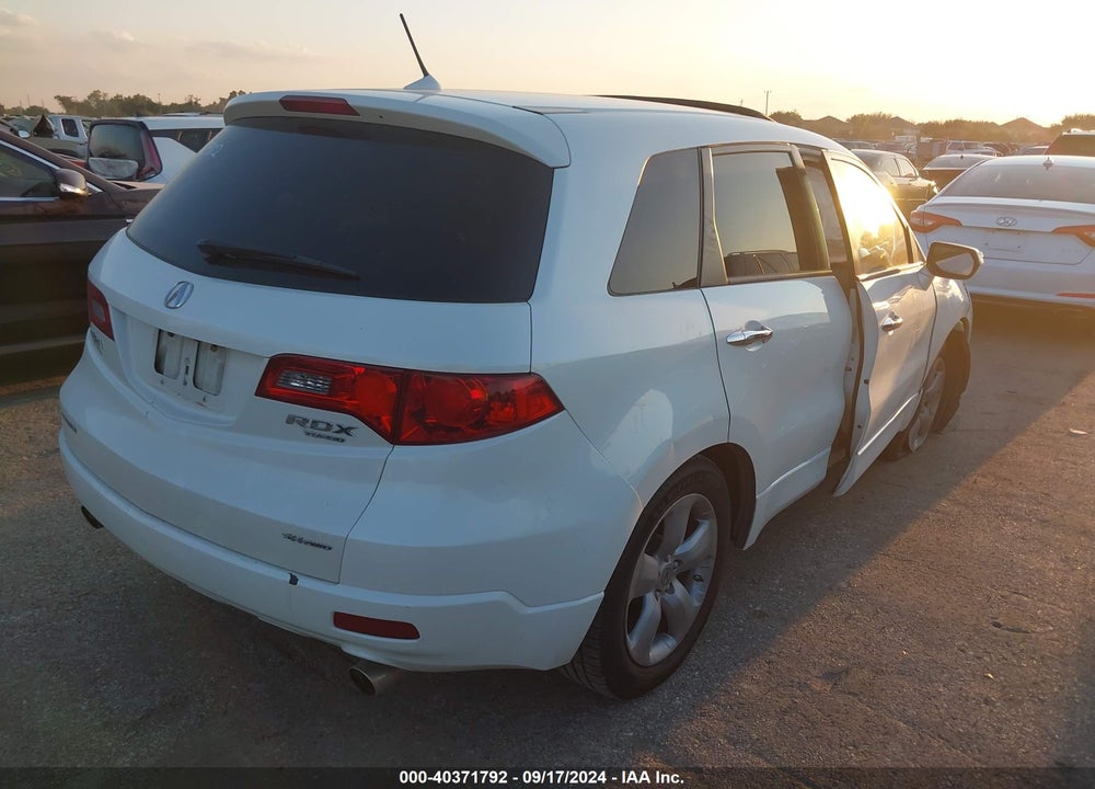 2007 ACURA RDX VIN: 5J8TB18587A009919