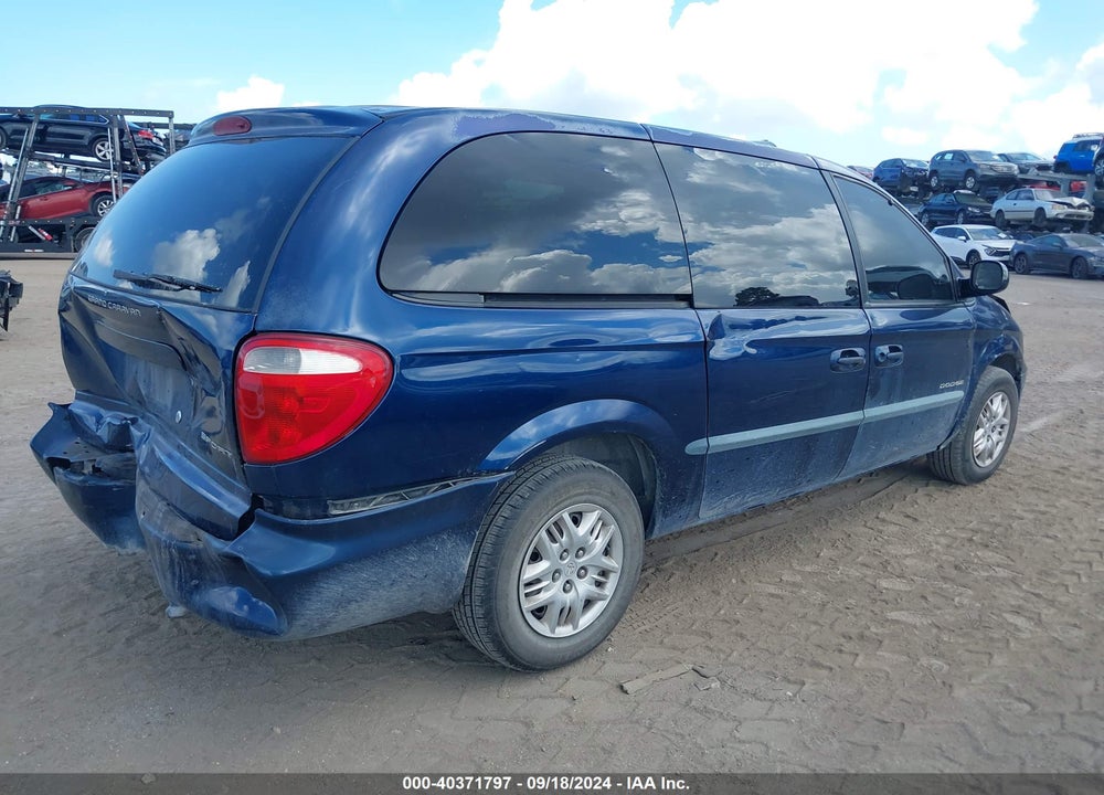 2001 DODGE GRAND CARAVAN SPORT VIN: 2B8GP44341R348036