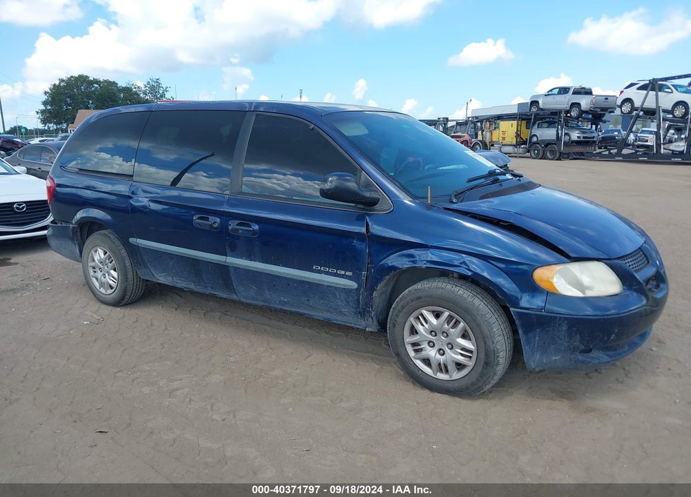 2001 DODGE GRAND CARAVAN SPORT VIN: 2B8GP44341R348036