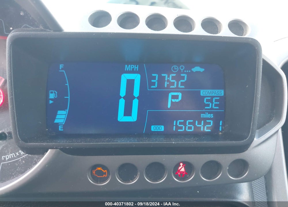 2013 CHEVROLET SONIC LT AUTO VIN: 1G1JC5SH2D4173313