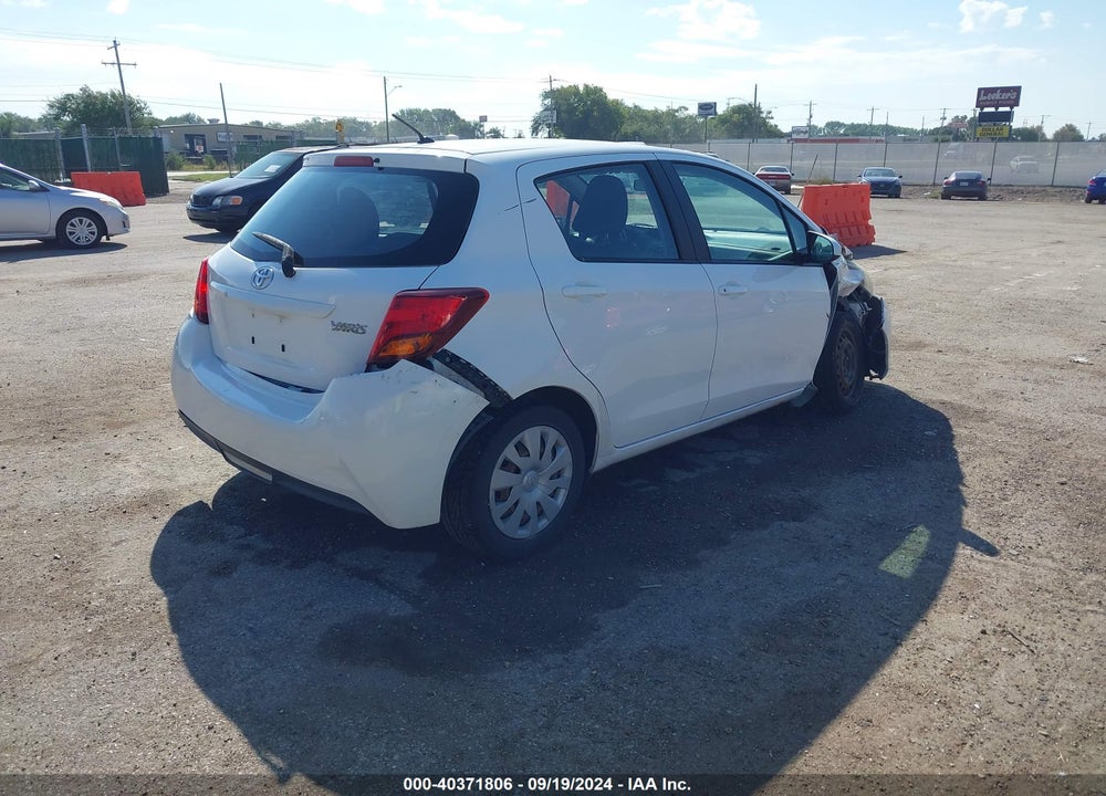 2015 TOYOTA YARIS L VIN: VNKKTUD36FA038337