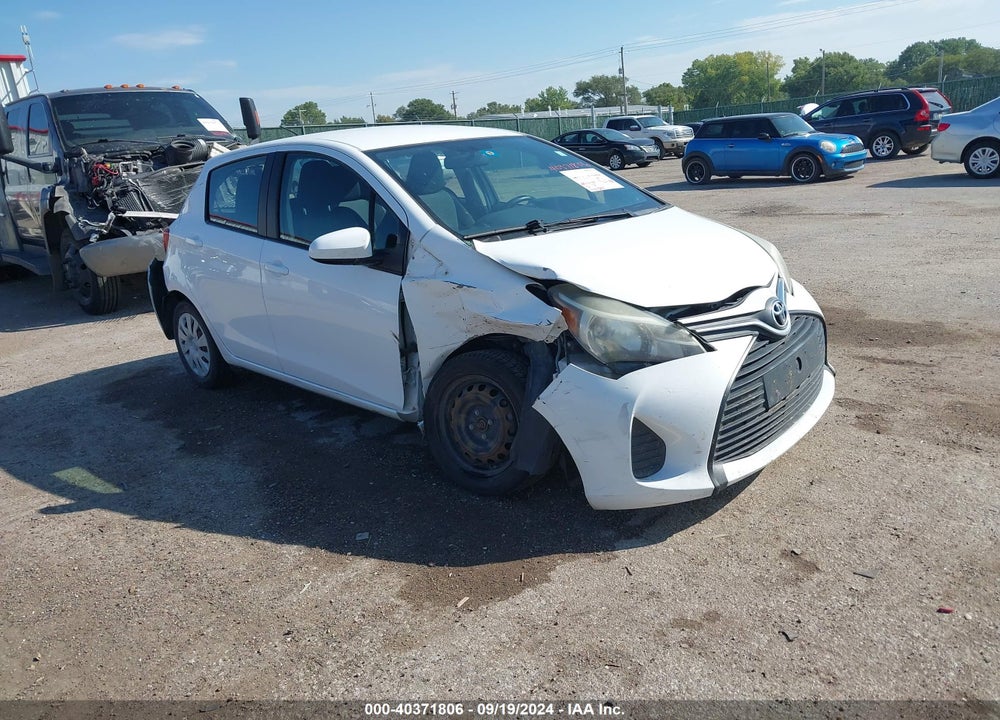 2015 TOYOTA YARIS L VIN: VNKKTUD36FA038337