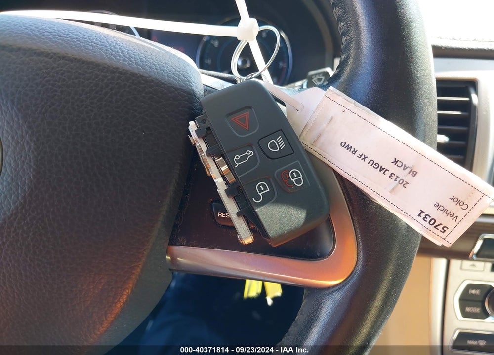 2013 JAGUAR XF V6 SC VIN: SAJWA0E71D8S91484