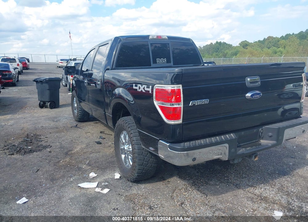 2012 FORD F-150 XLT VIN: 1FTFW1ET1CKD21264
