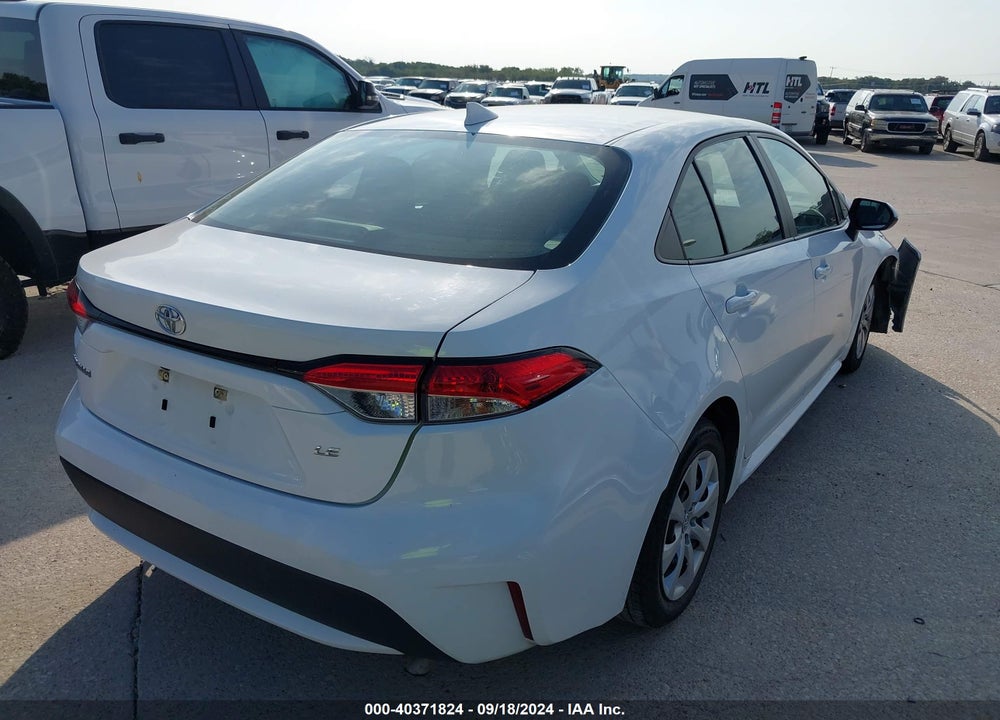 2022 TOYOTA COROLLA LE VIN: 5YFEPMAE7NP357434