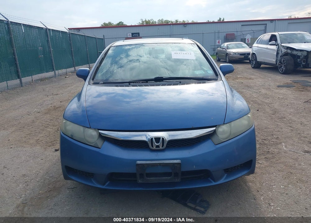 2009 HONDA CIVIC EX VIN: 1HGFA16869L007087