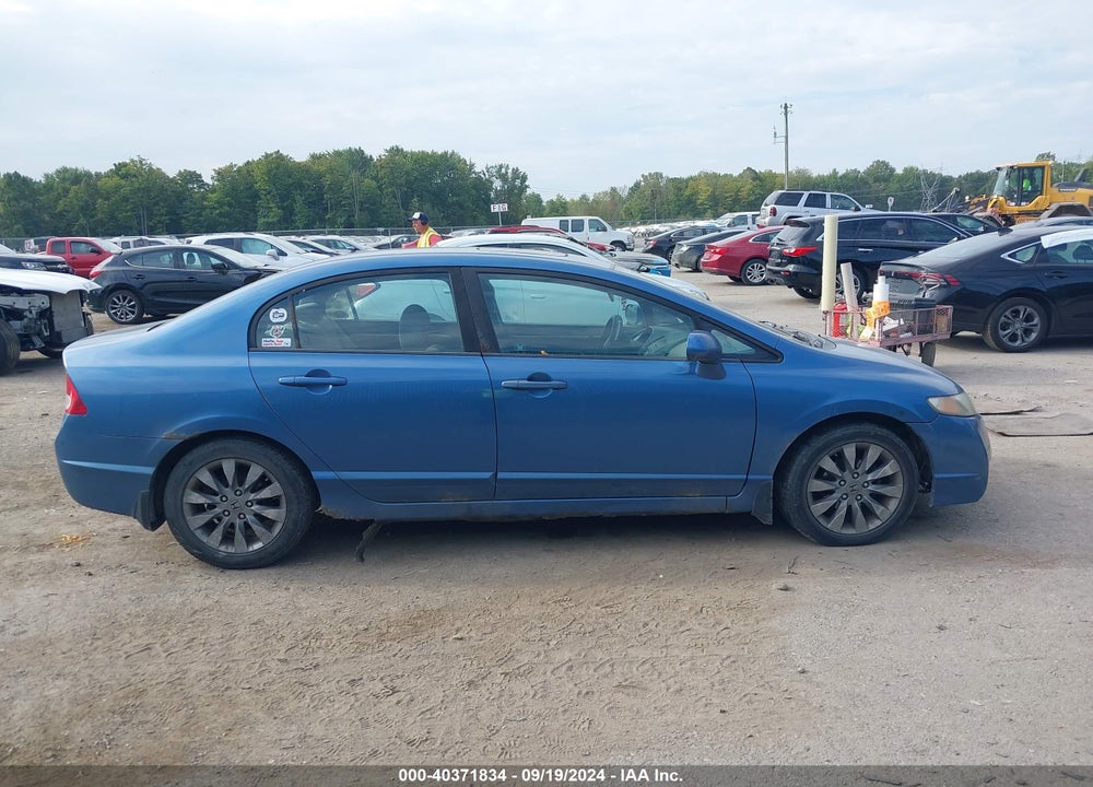 2009 HONDA CIVIC EX VIN: 1HGFA16869L007087