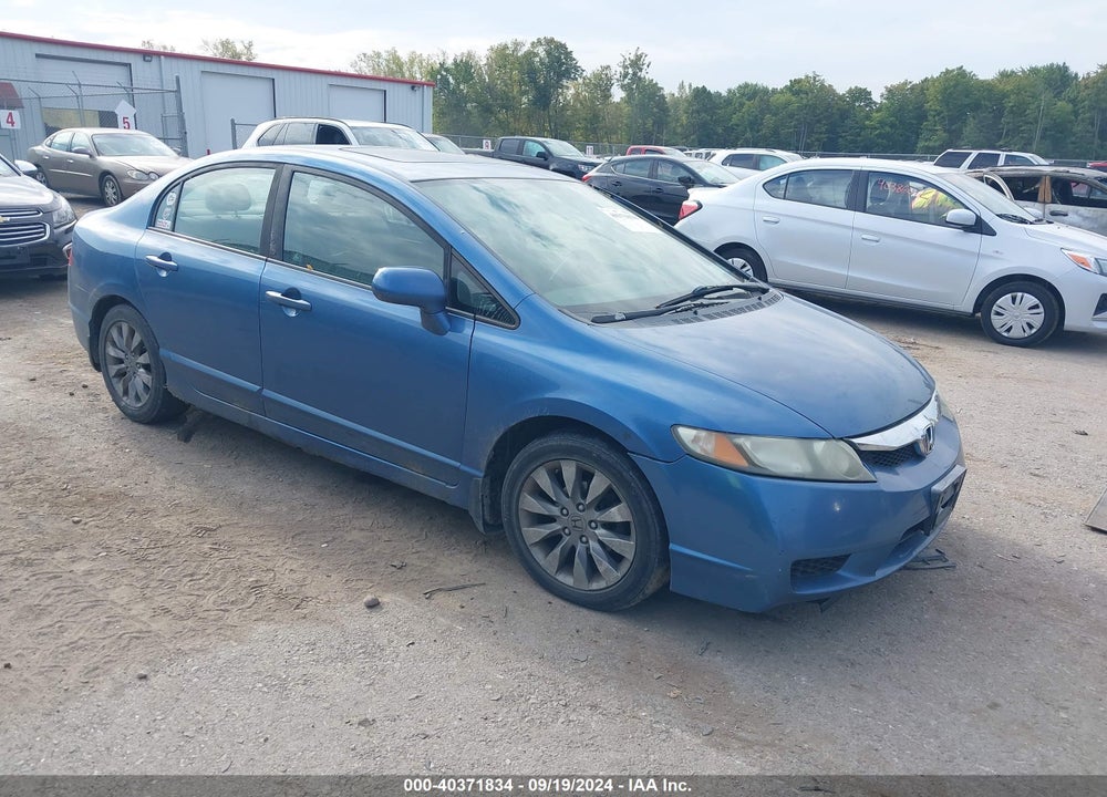 2009 HONDA CIVIC EX VIN: 1HGFA16869L007087