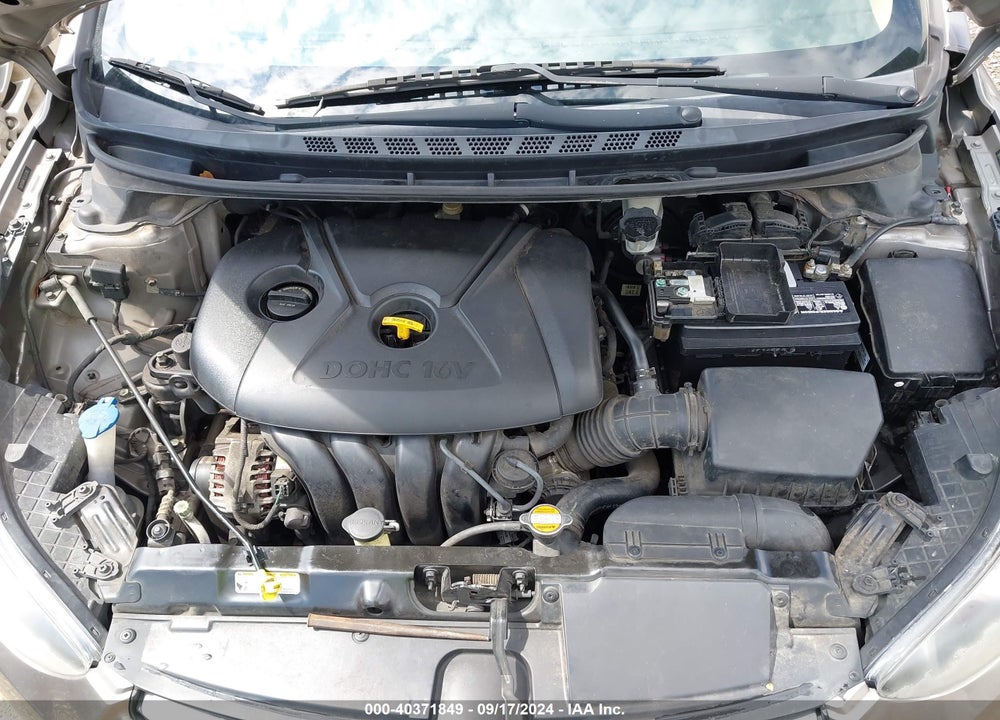 2012 HYUNDAI ELANTRA LIMITED VIN: 5NPDH4AE7CH131798