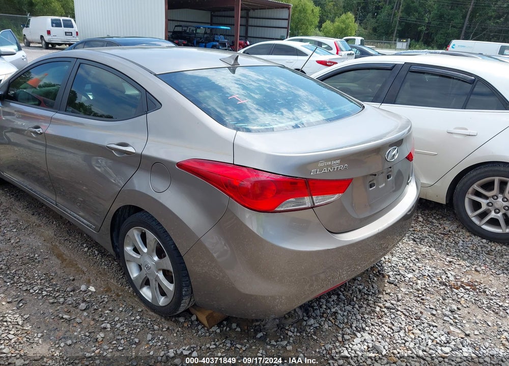 2012 HYUNDAI ELANTRA LIMITED VIN: 5NPDH4AE7CH131798