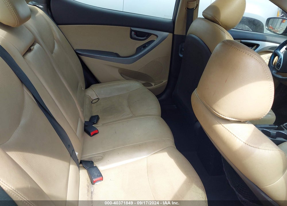 2012 HYUNDAI ELANTRA LIMITED VIN: 5NPDH4AE7CH131798