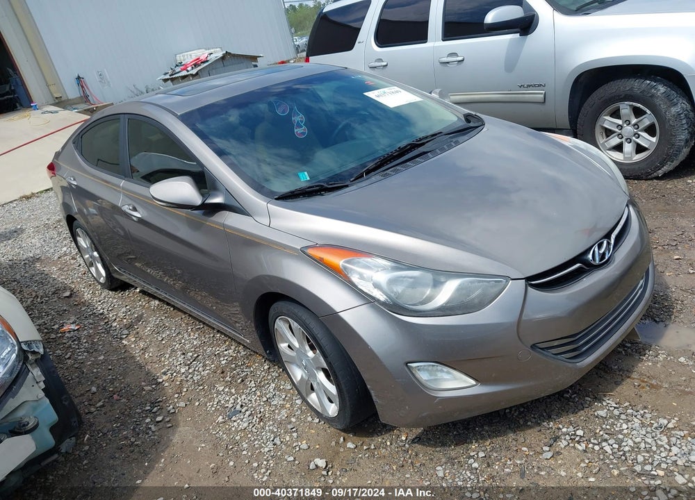 2012 HYUNDAI ELANTRA LIMITED VIN: 5NPDH4AE7CH131798