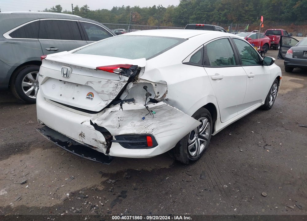 2016 HONDA CIVIC LX VIN: 19XFC2F63GE049770