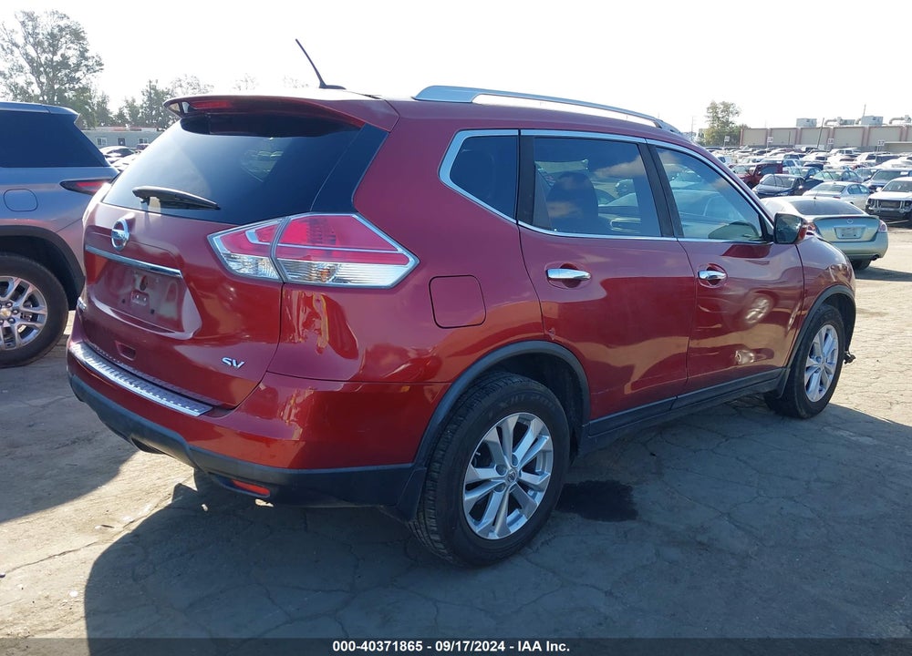 2015 NISSAN ROGUE SV VIN: KNMAT2MT6FP563663