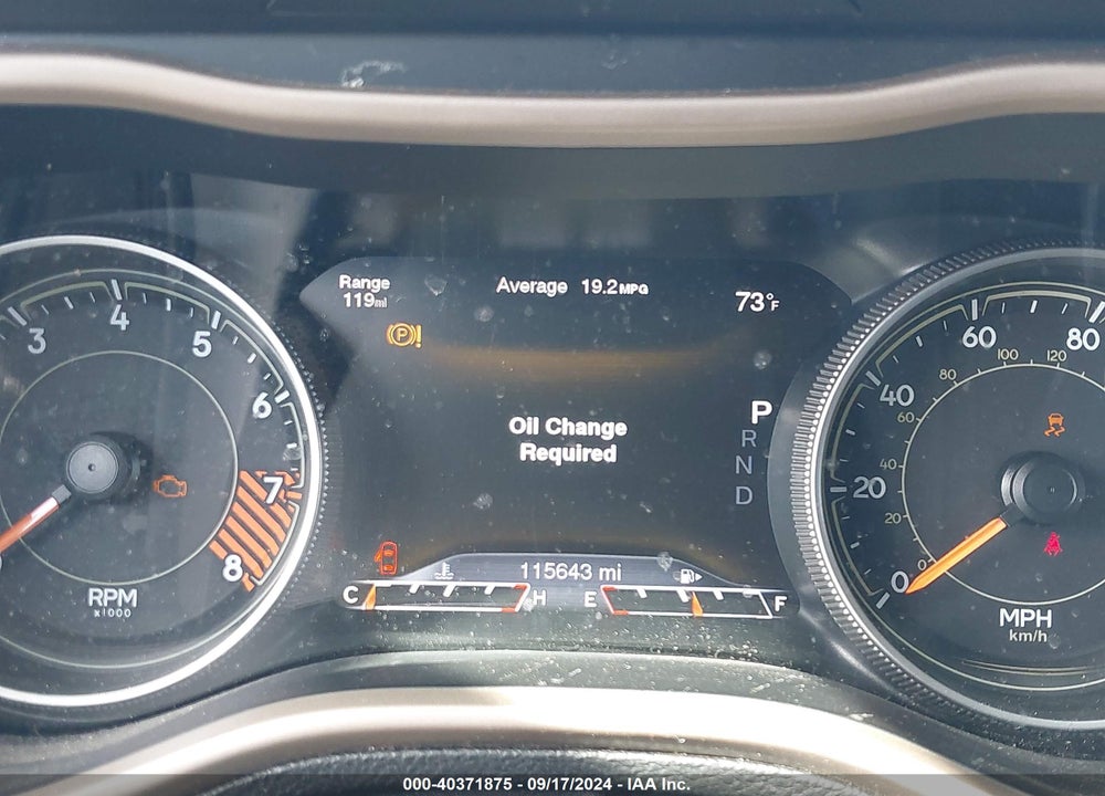 2015 JEEP CHEROKEE LIMITED VIN: 1C4PJMDS1FW735316