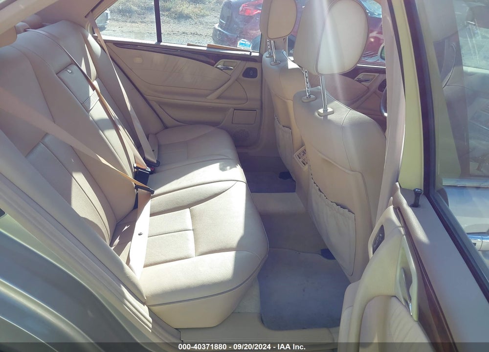 2001 MERCEDES-BENZ E 320 VIN: WDBJF65J31B371911