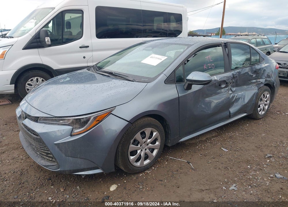 2024 TOYOTA COROLLA LE VIN: 5YFB4MDE8RP189316