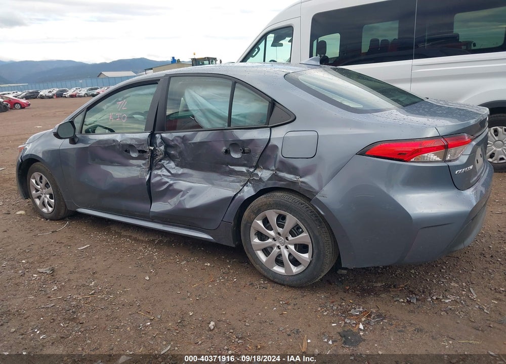 2024 TOYOTA COROLLA LE VIN: 5YFB4MDE8RP189316