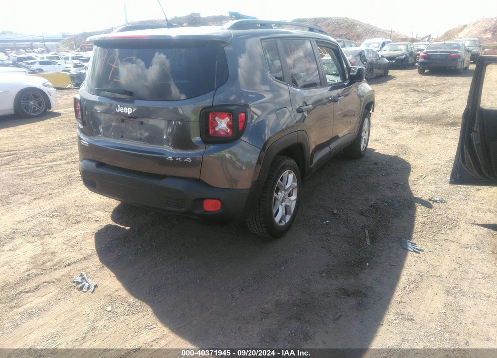 2016 JEEP RENEGADE LATITUDE VIN: ZACCJBBT6GPE06897