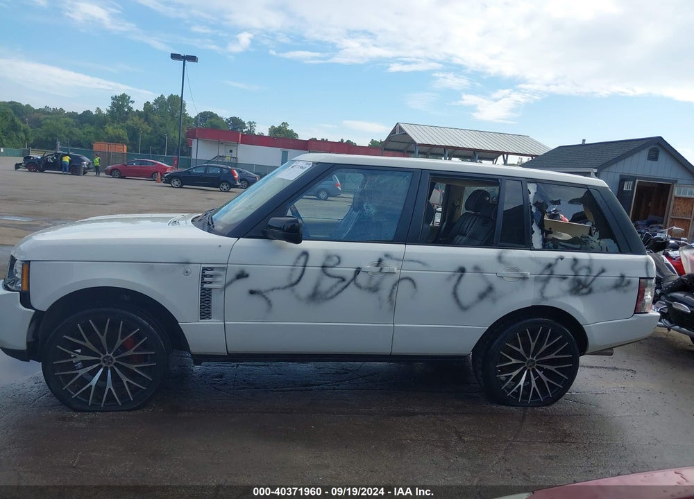 2010 LAND ROVER RANGE ROVER SUPERCHARGED VIN: SALMF1E43AA327675