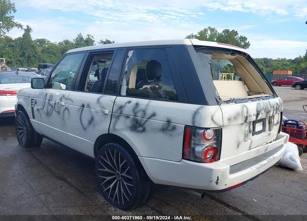 2010 LAND ROVER RANGE ROVER SUPERCHARGED VIN: SALMF1E43AA327675
