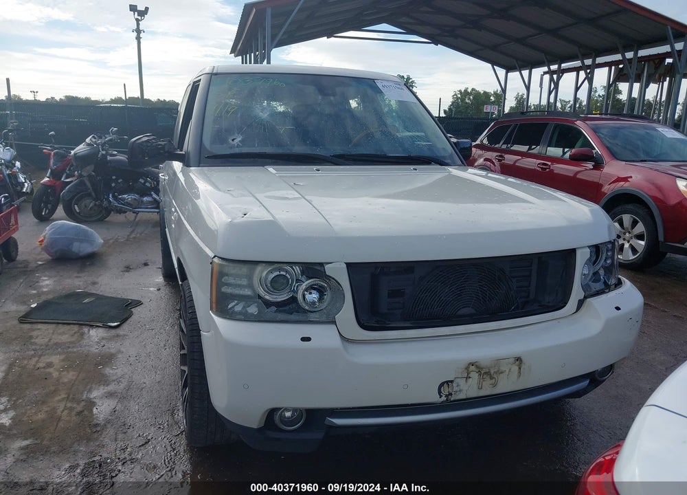 2010 LAND ROVER RANGE ROVER SUPERCHARGED VIN: SALMF1E43AA327675