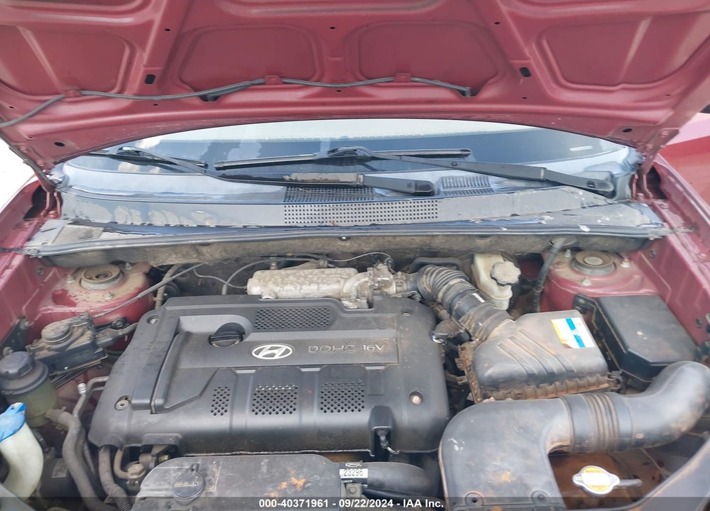 2008 HYUNDAI TUCSON GLS VIN: KM8JM12B88U711345
